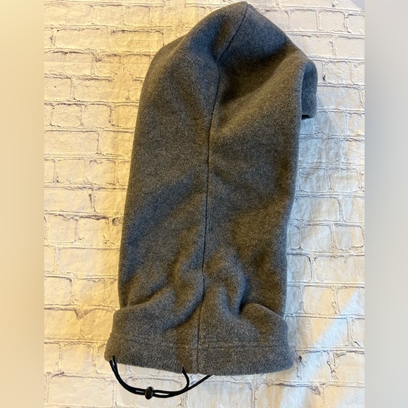 VINTAGE 90’S GOTTA GO HEAD SOKZ GREY FLEECE POLARTEC HOOD HEAD COVER MENS O/S - Picture 7 of 8